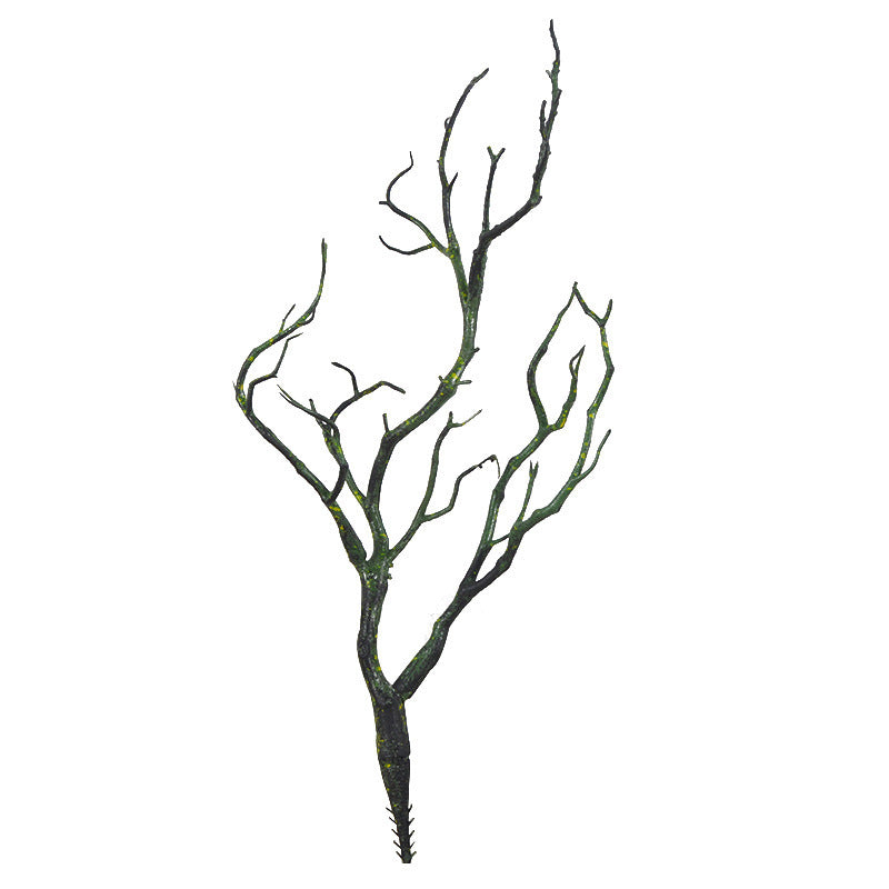 Simulation Of Small Green Plants Branches