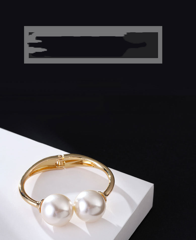 Curtain Strap Metal Pearl Curtain Buckle Napkin Ring